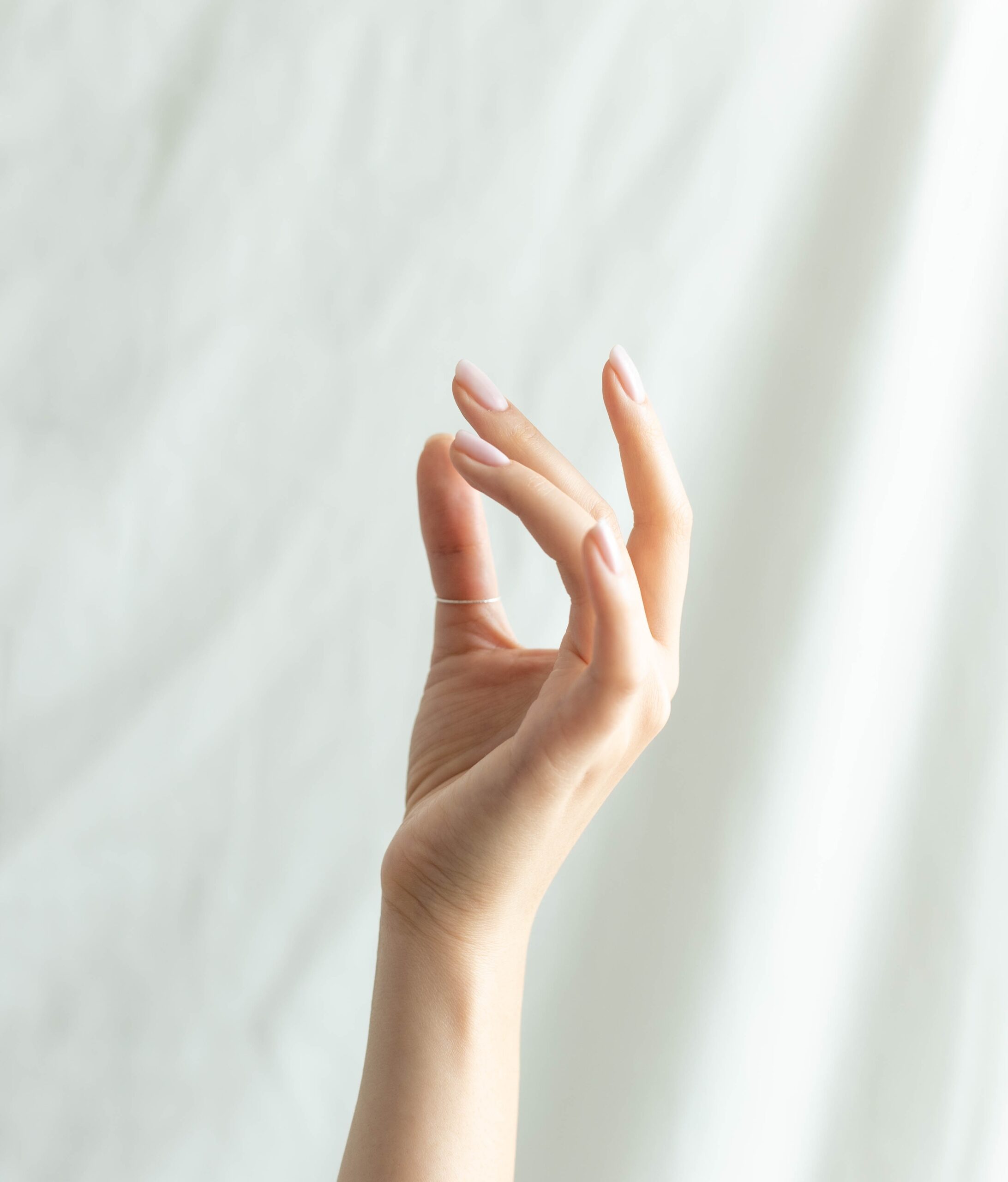 A woman’s hand