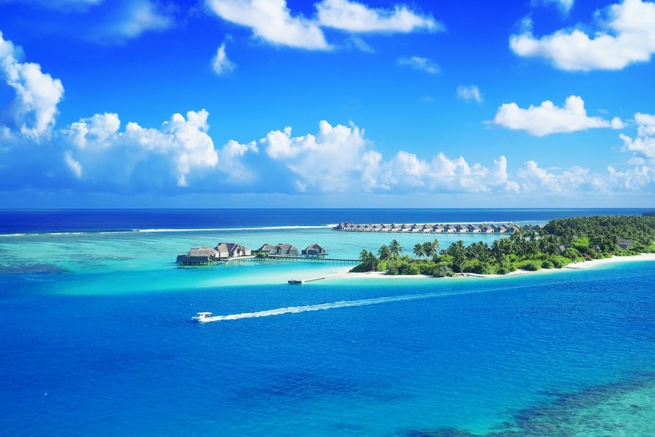 tropical wedding destination island
