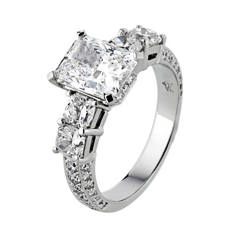 Odyssie custom engagement ring